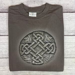 Vintage 1997 Celtic Cross Single Stitch T-shirt